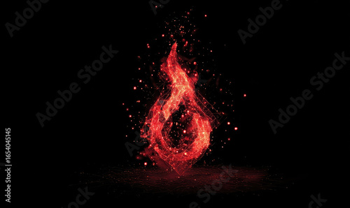 Wallpaper Mural Crimson Genesis (1) Torontodigital.ca