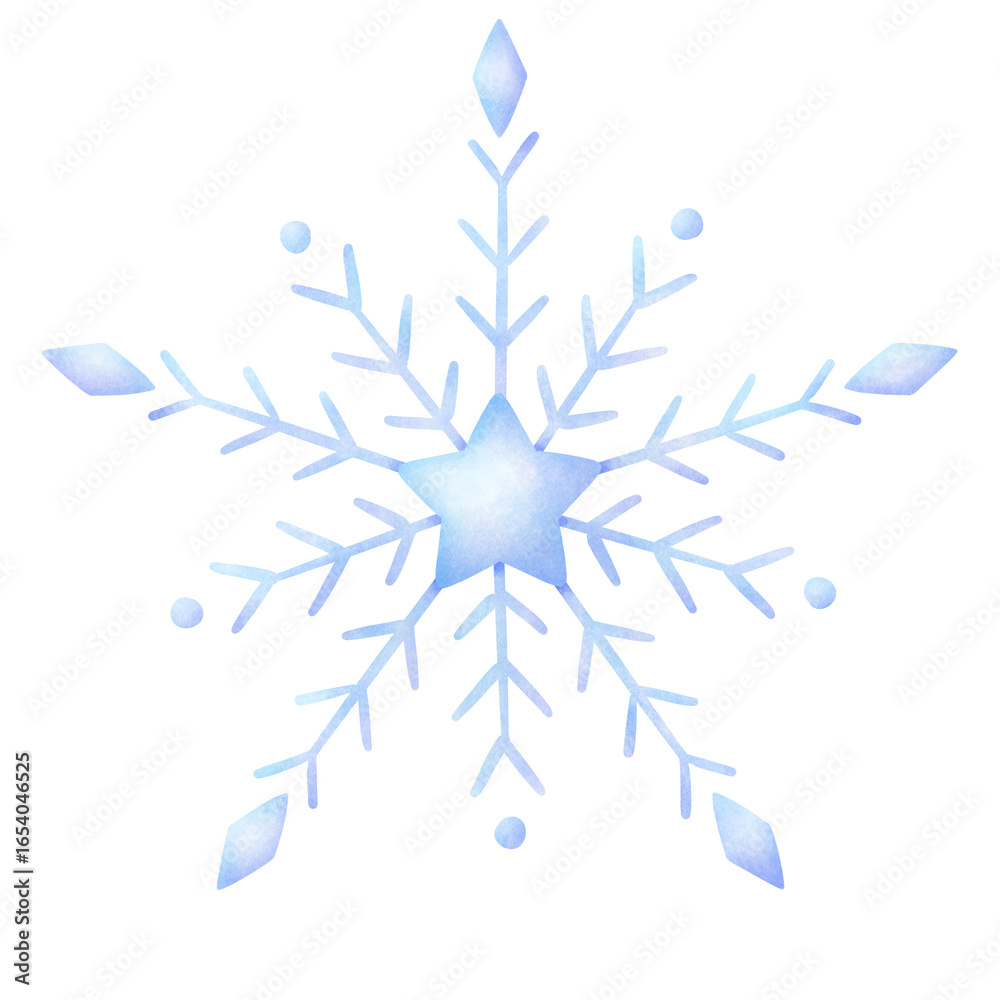 Obraz premium Snowflake