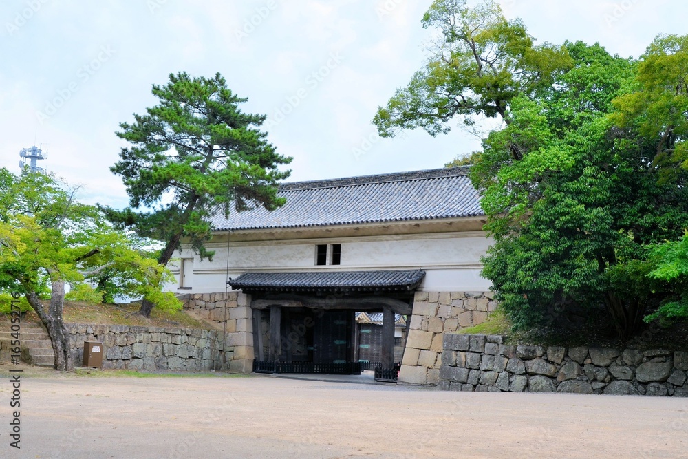 Obraz premium 丸亀城 大手一の門