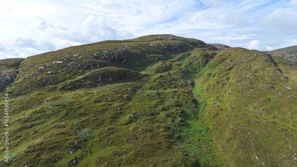 Fototapeta premium parc national de Glenveagh en Irlande: entre lacs et montagnes