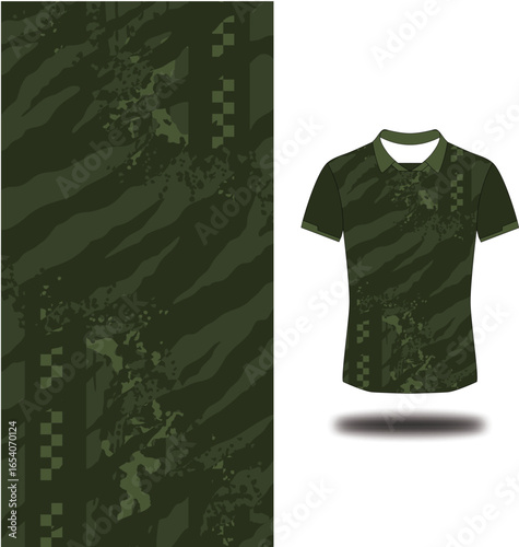 army pattern kit design background illustration