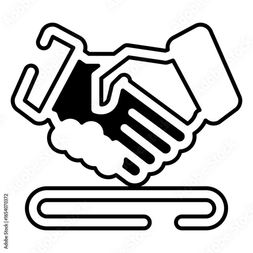 Shakehand icon