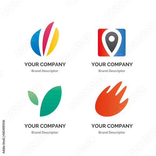 Diverse Visual Identity Concepts for Modern Business Branding Solutions