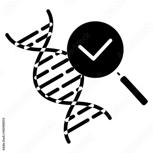 Genetic Algorithms Glyph Icon