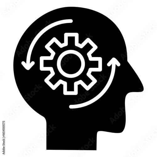 Automated Reasoning Glyph Icon