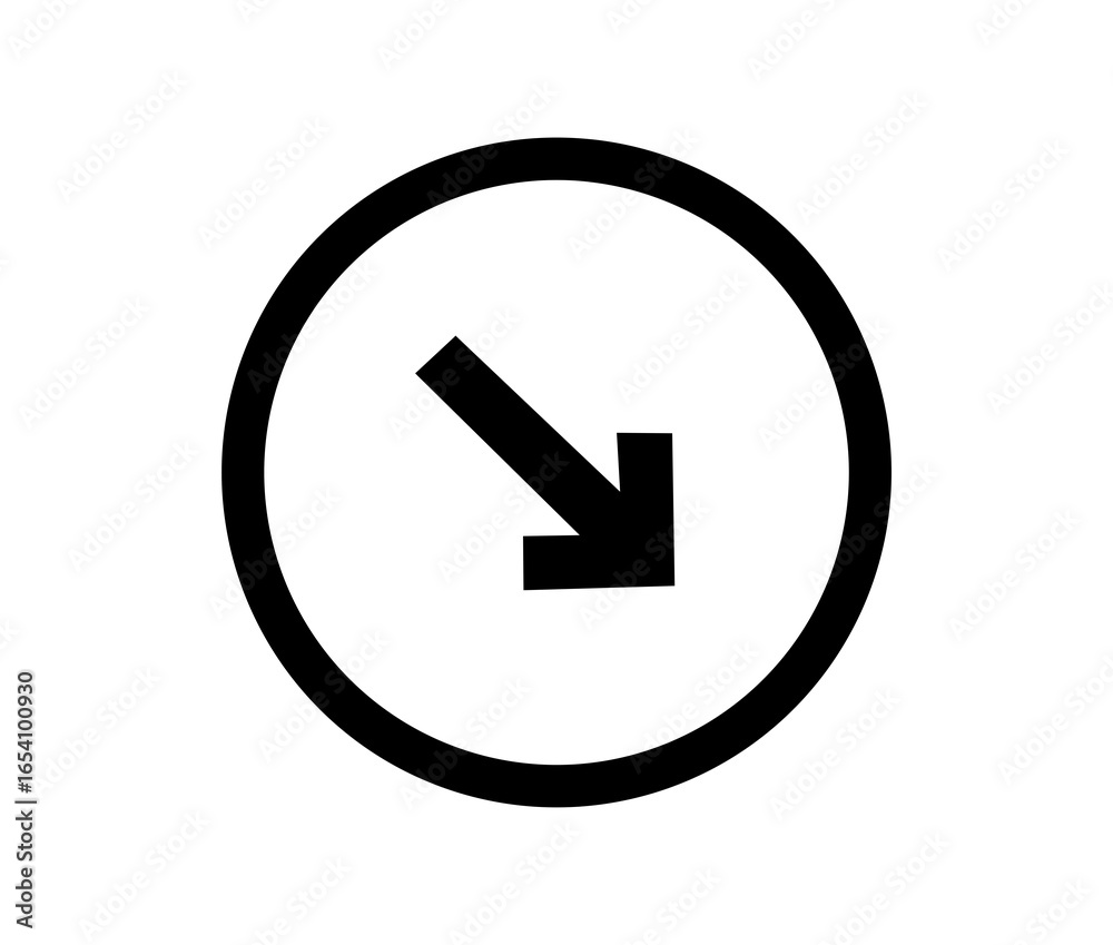 Black round with arrow icons for web buttons and navigation signs Black round with arrow icons for web buttons and navigation signs