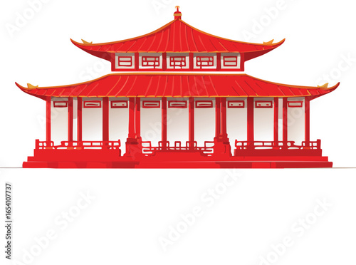 chinese temple roof
