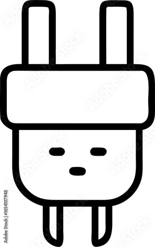 Modern travel adapter plug design with international socket compatibility perfect for travel accessories and global connectivity advertisements