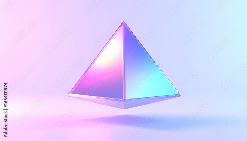 Futuristic Geometric Shape Render Futuristic Geometric Shape Render