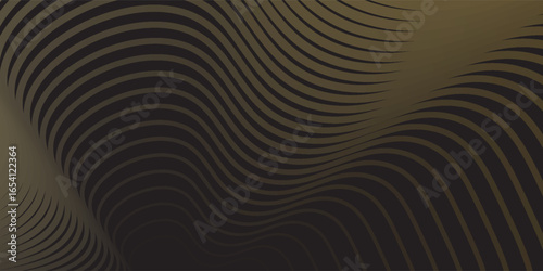 Black gold background vector wallapaper for backdrop, banner. vektor