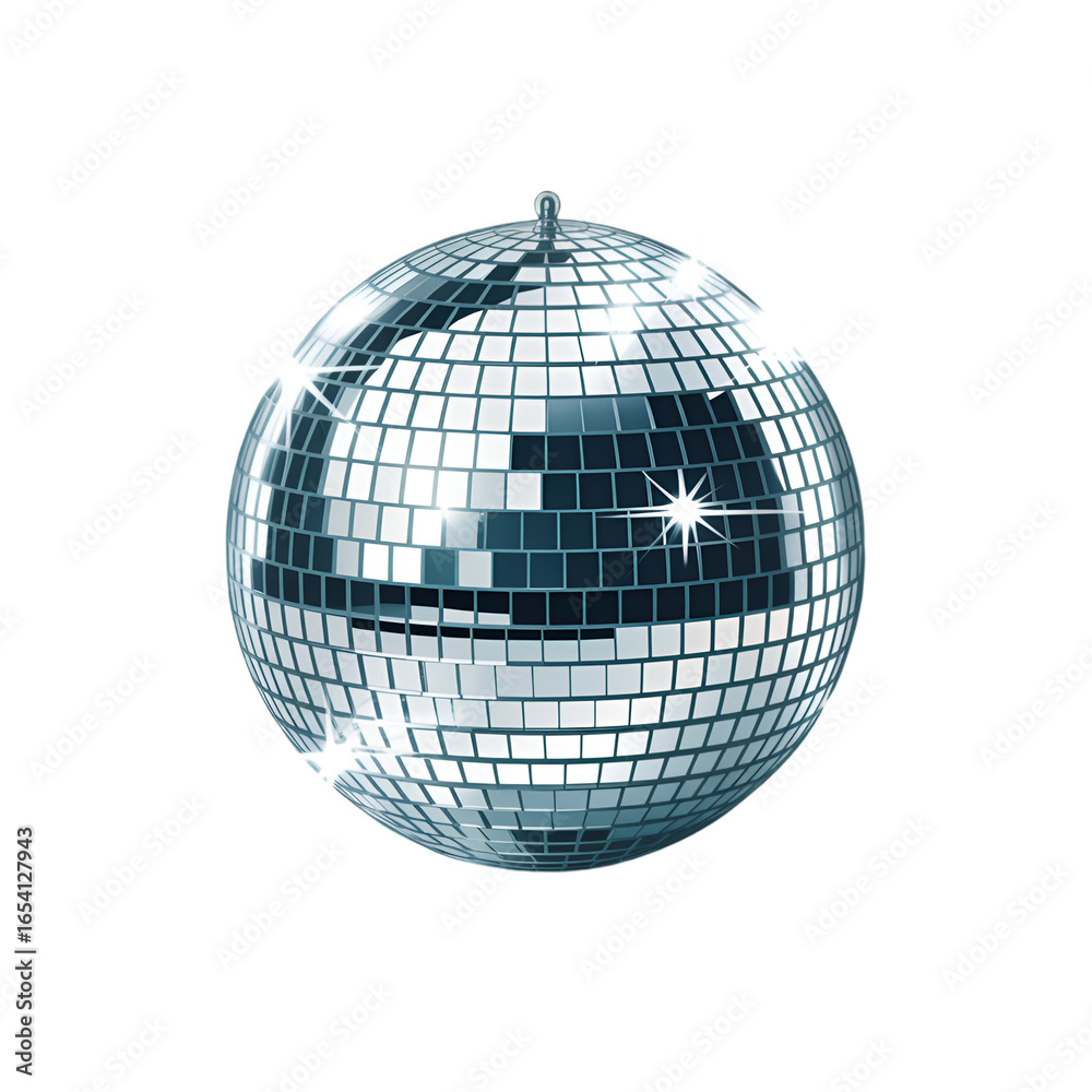 Fototapeta premium disco ball isolated