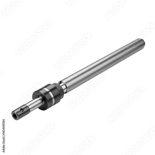 linear actuator rod isolated, without a background