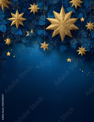 Golden Starry Night