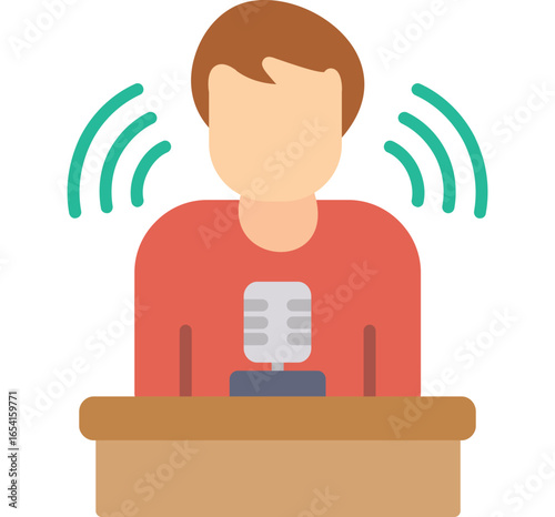Broadcaster Icon