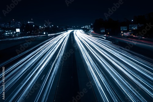 Nighttime Speeding Lights