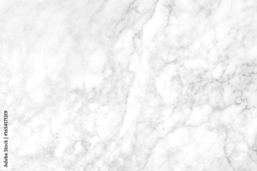 Naklejka premium White marble background or texture and copy space, horizontal shape