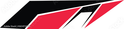 Velocity Stripe Dynamic Racing Decals and Flag Stickers for High Speed Style