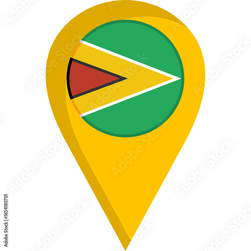 Haiti Flag Location Pin Icon Free Download Haiti Flag Location Pin Icon - GFXLoad