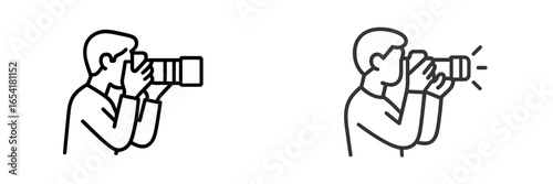 Two photographers capturing moments with their cameras in a studio setting during a creative session