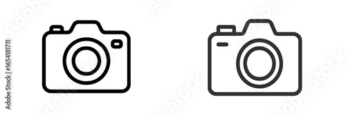 Creative representation of a camera in two contrasting styles showcasing artistic design and conceptual photography