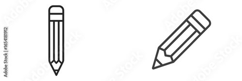 Simple pencil sketches on a clean background showcasing basic drawing techniques and styles