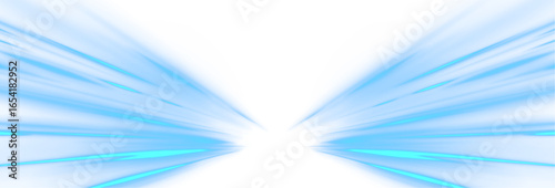 Vector png blue glowing lines air flow effect. Wavy transparent curved lines in the form of a blue wave, dynamically flowing sea water in a large set of different contour shapes.	