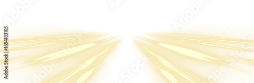 Abstract neon rays of light on a transparent background in PNG format. Yellow magic spirals with sparkles. Golden glowing shiny spiral lines effect.	