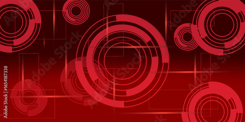 Abstract red background. Modern and creative trend design in vector illustration.