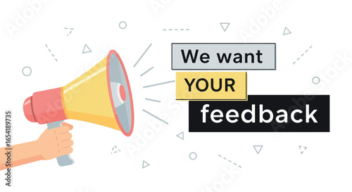Get customer feedback with megaphone marketing strategy