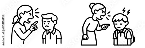 Dealing with conflict between parents and children during daily life