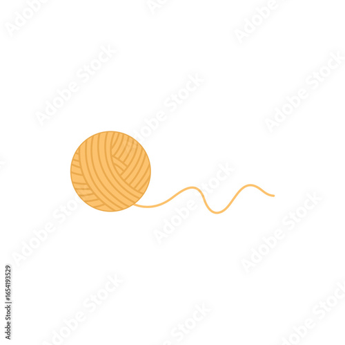 Ball of yarn vector illustration 