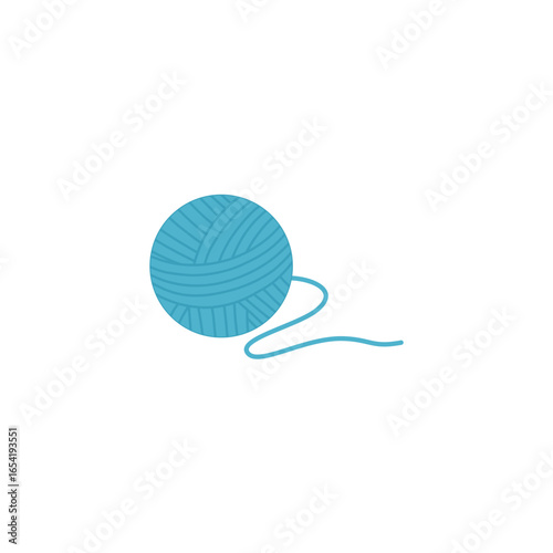 Ball of yarn vector illustration 