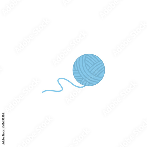 Ball of yarn vector illustration 