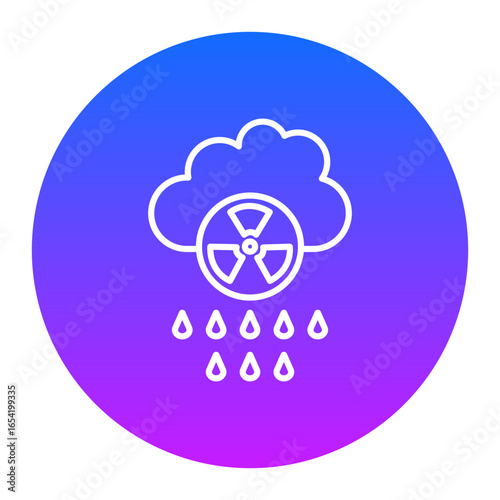 Acid Rain Icon
