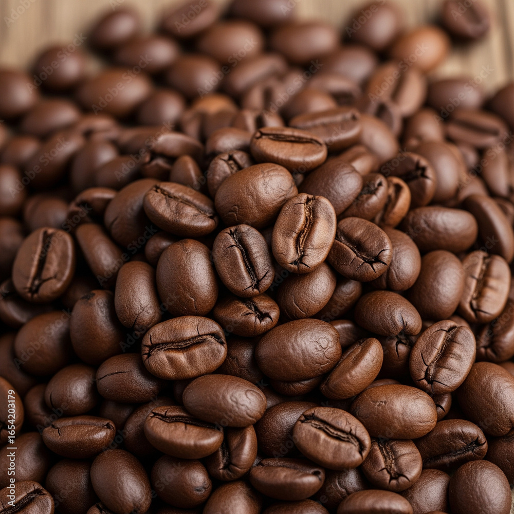 Obraz premium roasted coffee beans