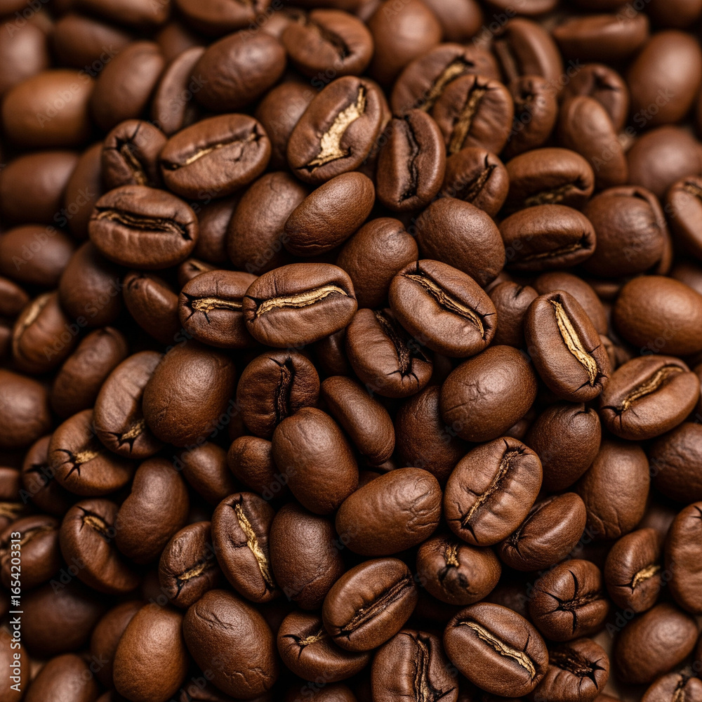 Fototapeta premium roasted coffee beans