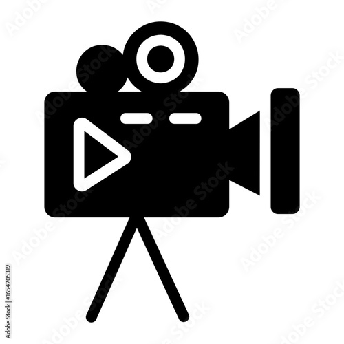video camera Solid icon