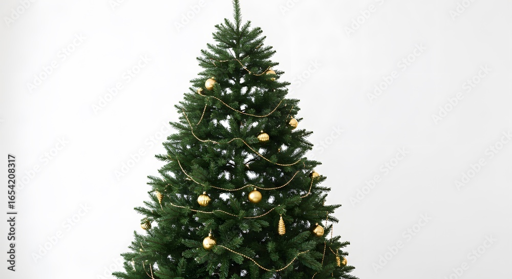 Obraz premium Decorated Artificial Christmas Tree