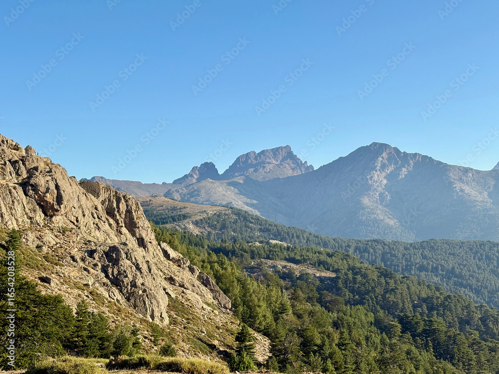 Fototapeta premium Paysage corse sur le GR20 Sud
