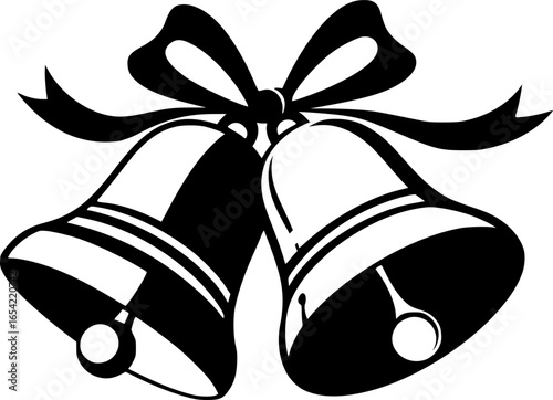 wedding black bells