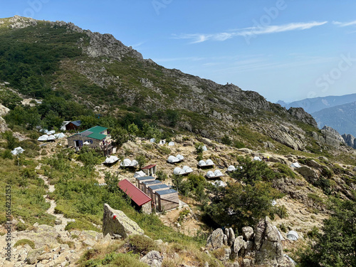Le refuge d'Usciolu en Corse
