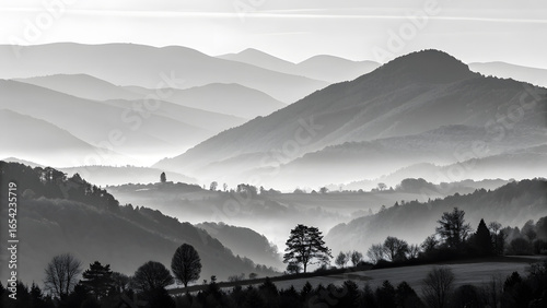 Monochrome Minimalist Abstract Background with Smooth Gradients. Perfect for: corporate presentations, modern websites, professional branding, portfolio showcases