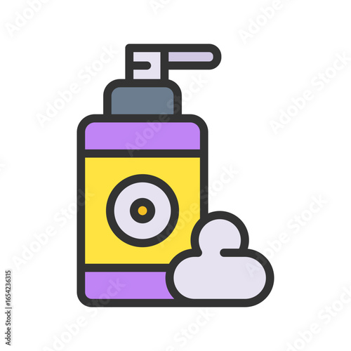 Shaving Cream icon vector image. Suitable for mobile apps, web apps and print media.
