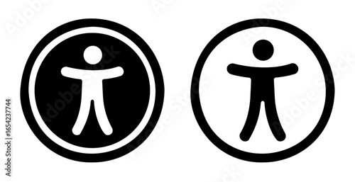 Accessibility icon, Universal accessibility sign, Accessibility icon png	