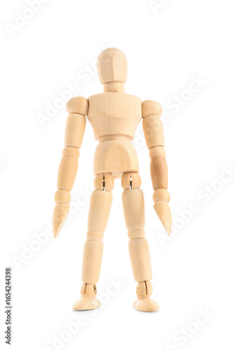 Decorative wooden mannequin...
