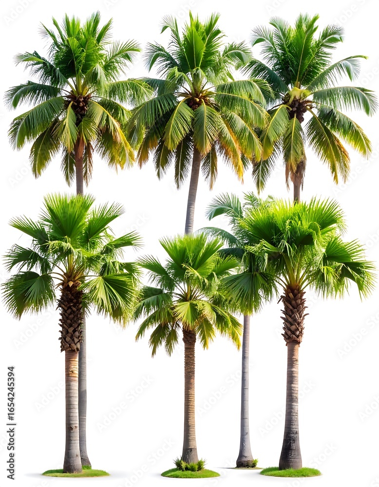 Fototapeta premium Tropical palm trees