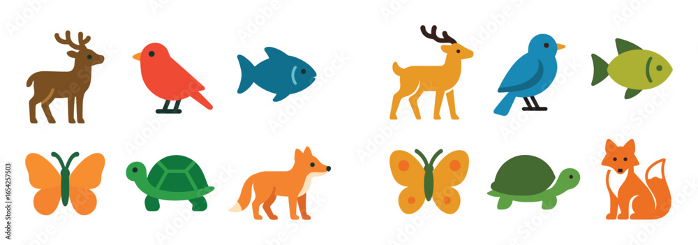 Obraz premium Ecology Icon Set