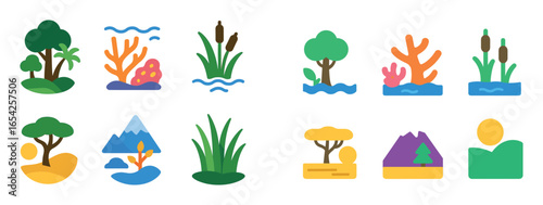 Ecology Icon Grid