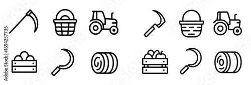 Agriculture Icon Set