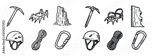 Extreme Climbing Icons